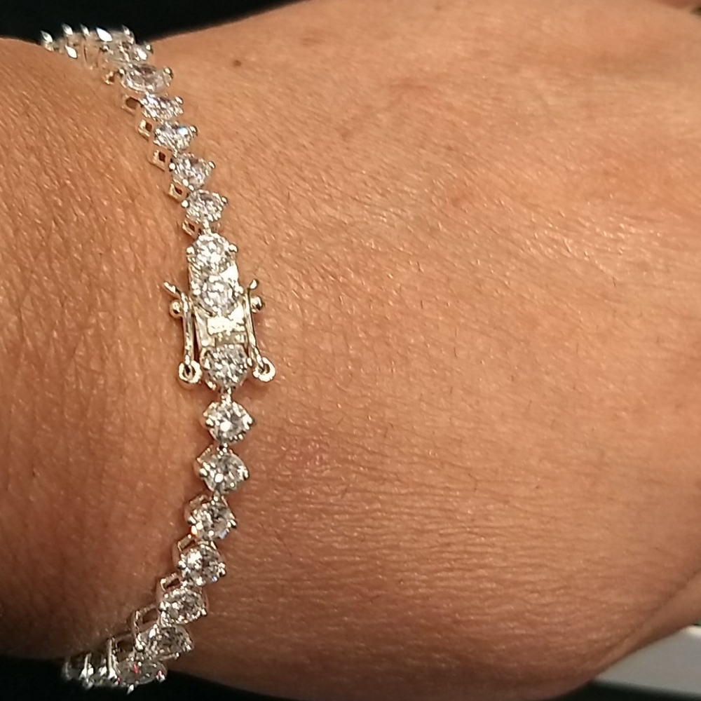 🔥FINALPRICE🔥Sterling.925.RJ.GrazianoCZ.bracelet
